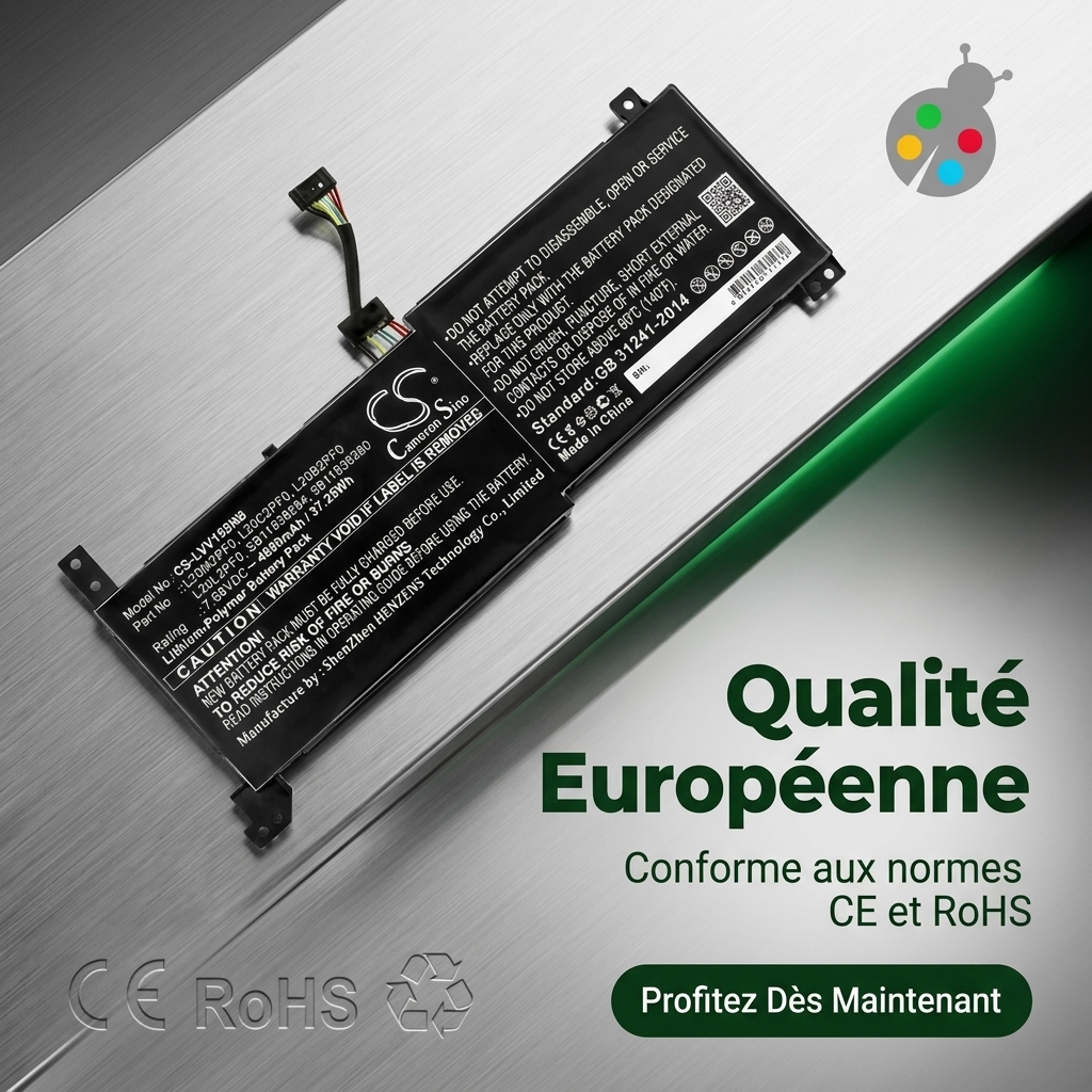 Batterie ordinateur portable lenovo ideapad 3 14itl6