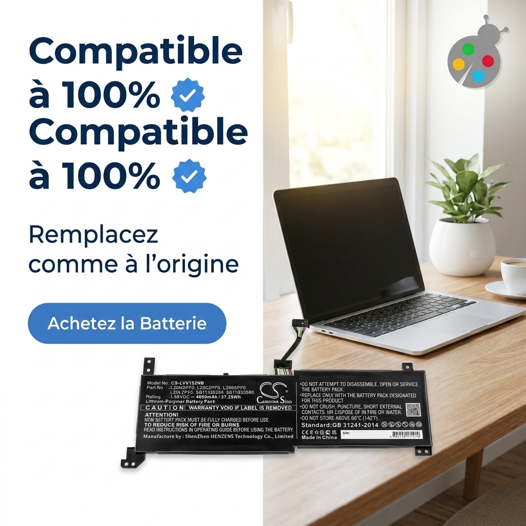 Batterie ordinateur portable lenovo ideapad 3 14itl6