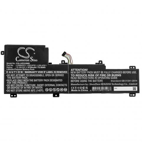 Batterie ordinateur portable lenovo ideapad 5 pro 16ach6(82l5)