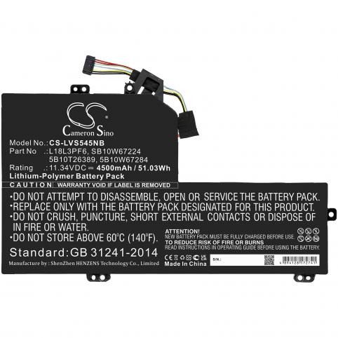 Batterie ordinateur portable lenovo ideapad s540-15iwl 81ne
