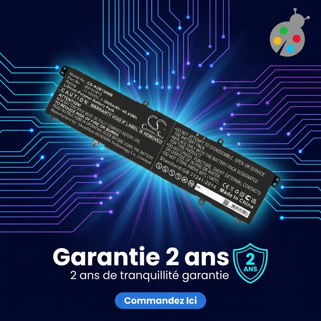 Batterie ordinateur portable asus expertbook b1 b1500c