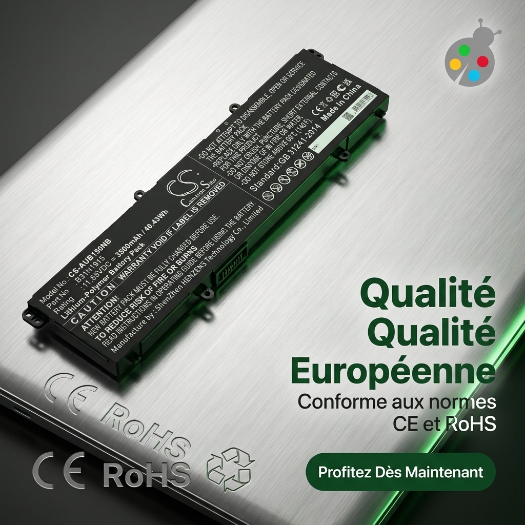 Batterie ordinateur portable asus expertbook b1 b1500c
