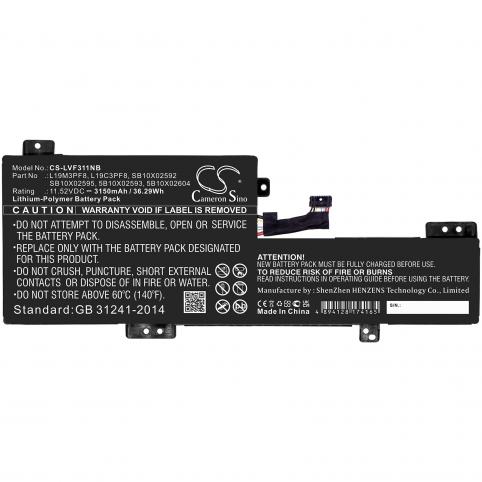 Batterie ordinateur portable lenovo ideapad flex 3 11ada05 82g4