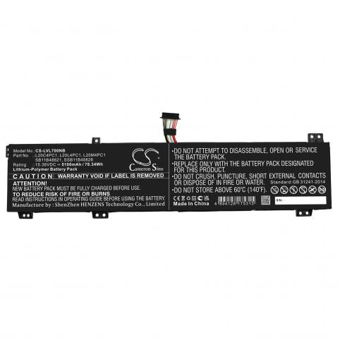 Batterie ordinateur portable lenovo legion 5 15ach 82ju00btge