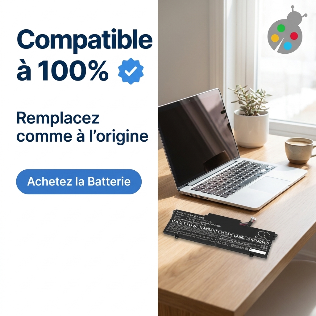 Batterie ordinateur portable asus zenbook 14 ultralight ux435eal