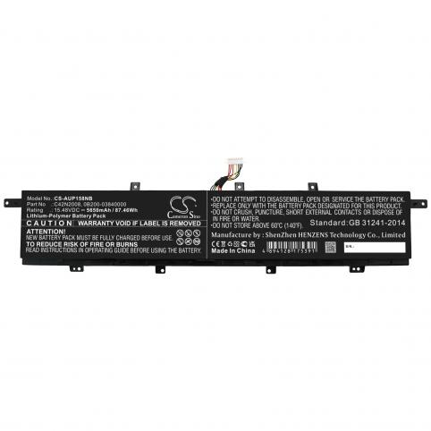 Batterie asus zenbook pro duo 15 oled ux582lr h