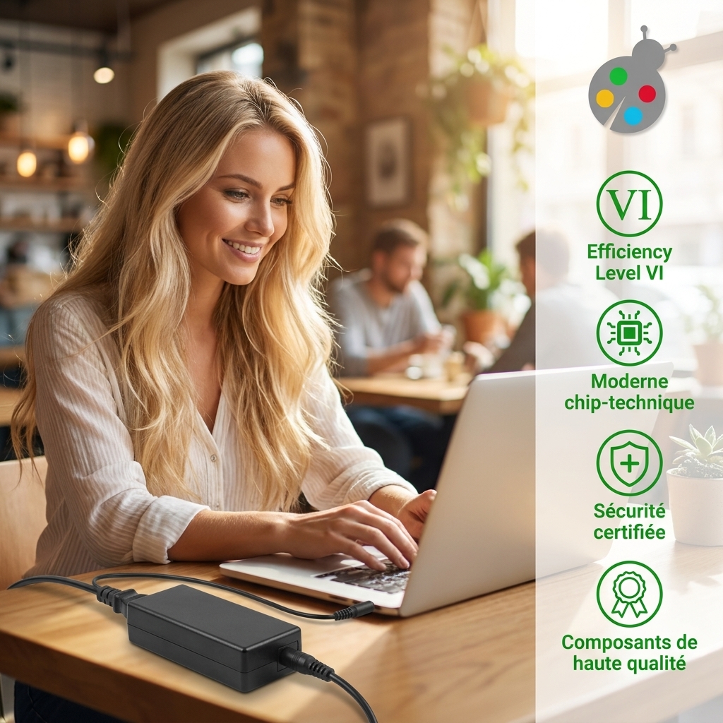 Chargeur ordinateur portable hp  pavilion 13-bb0005tu