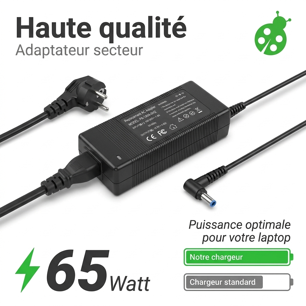 Chargeur ordinateur portable asus expertbook p2 p2451fa eb1528r