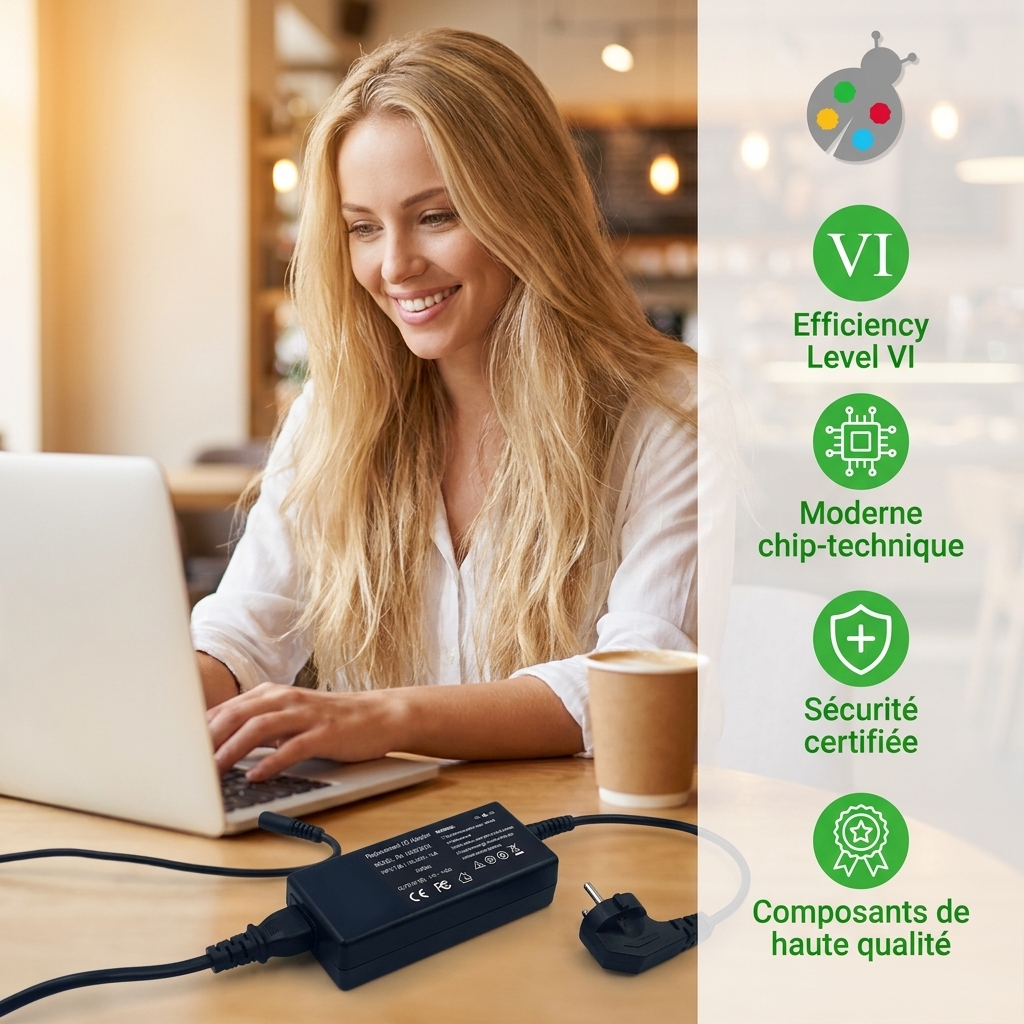 Chargeur ordinateur portable asus expertbook p2 p2451fa eb1528r