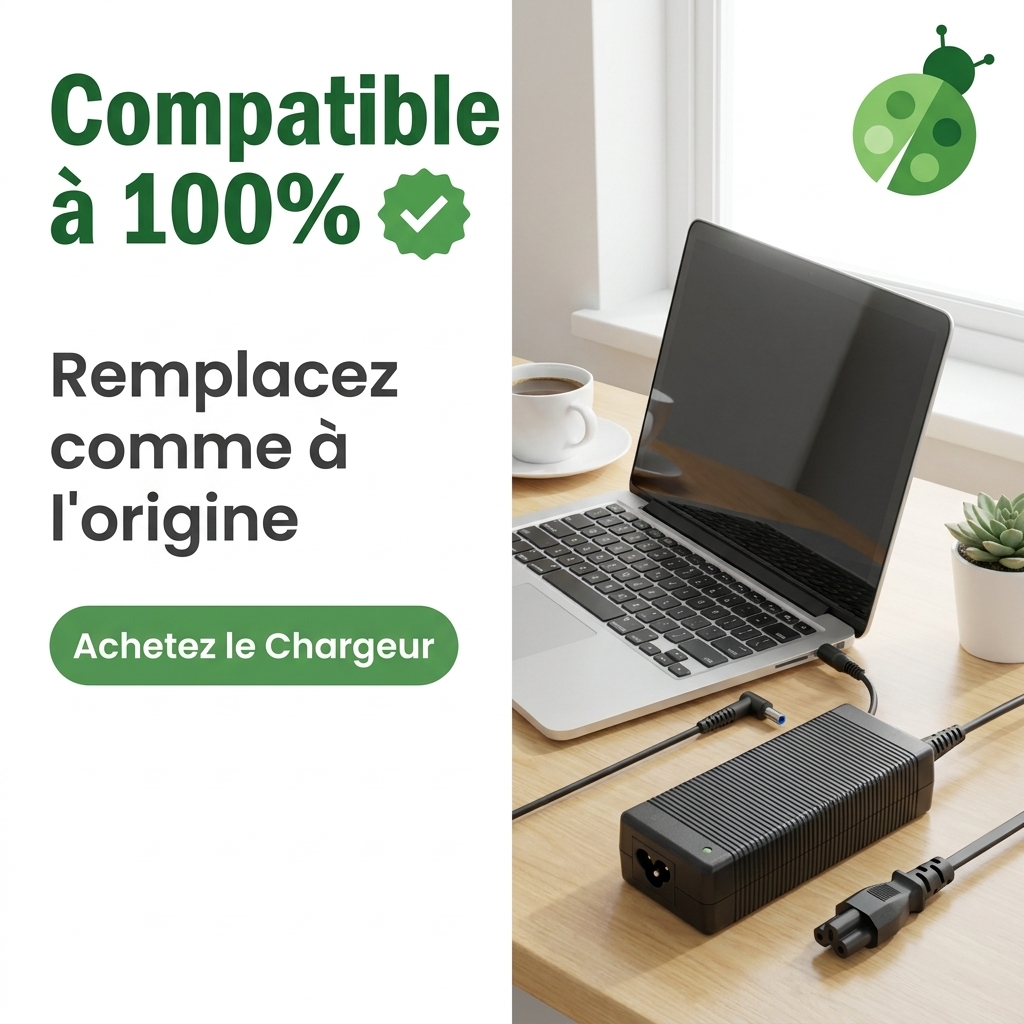 Chargeur ordinateur portable hp  probook x360 11 g5 ee notebook pc