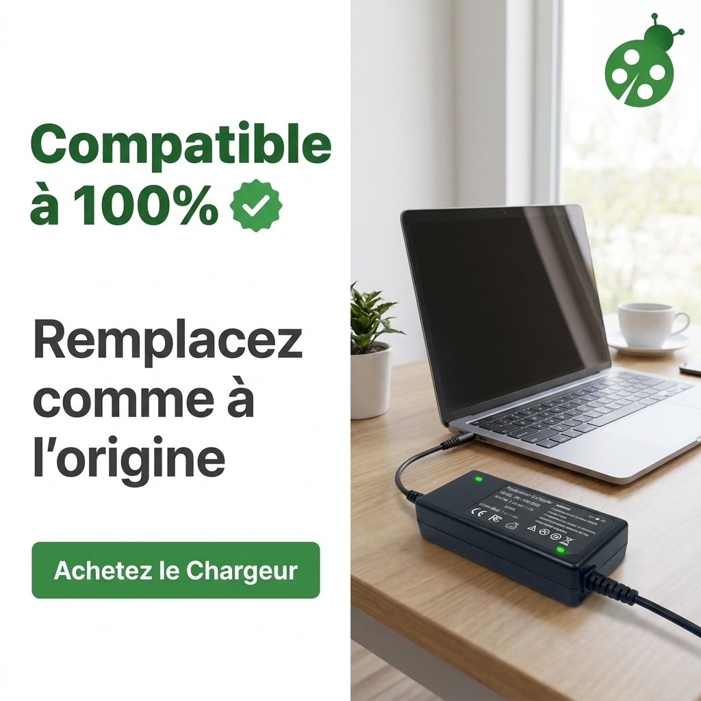 Chargeur ordinateur portable hp  probook 450 g8 notebook pc i5 1135g7