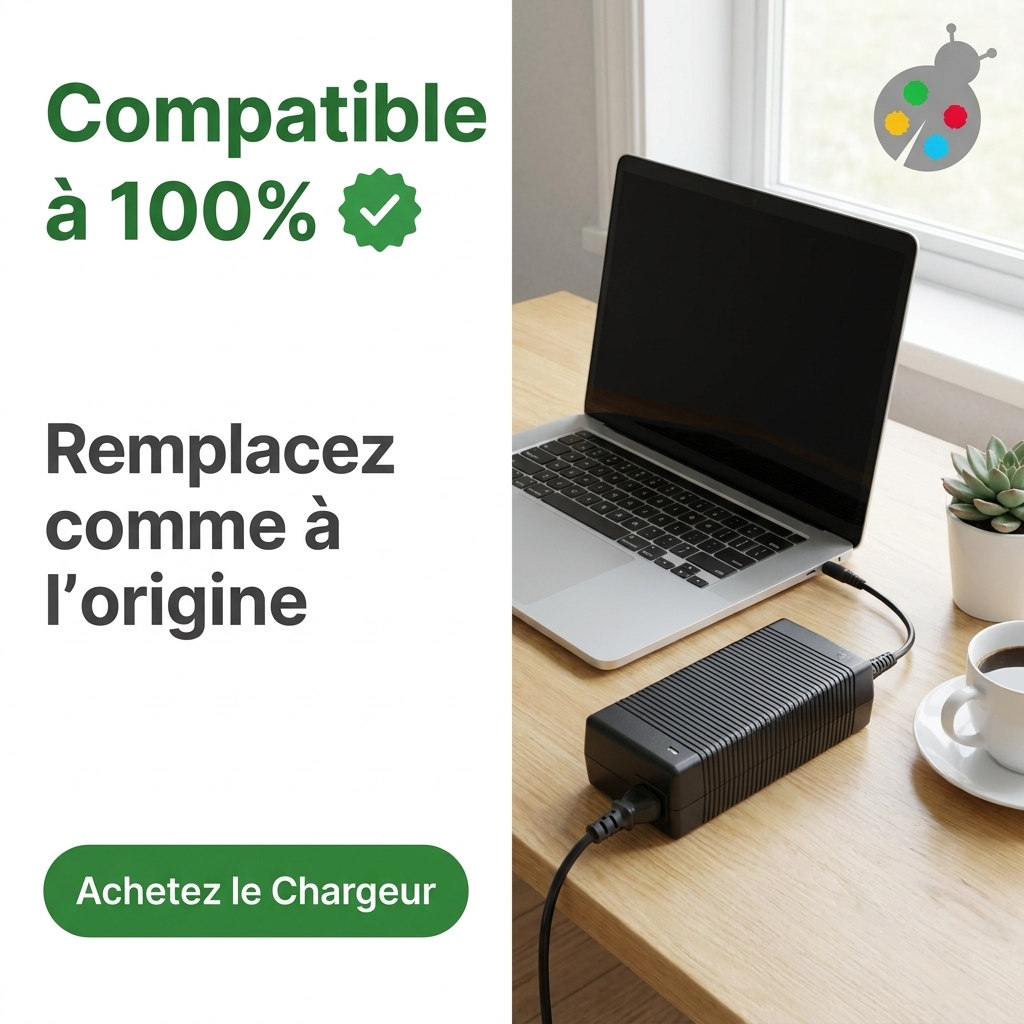Chargeur ordinateur portable dell inspiron 14 5000