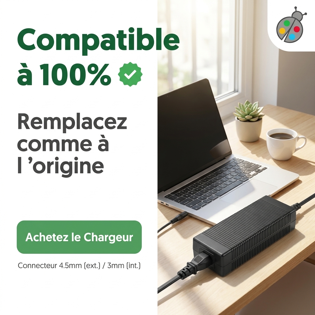 Chargeur ordinateur portable dell inspiron 16 plus 7620
