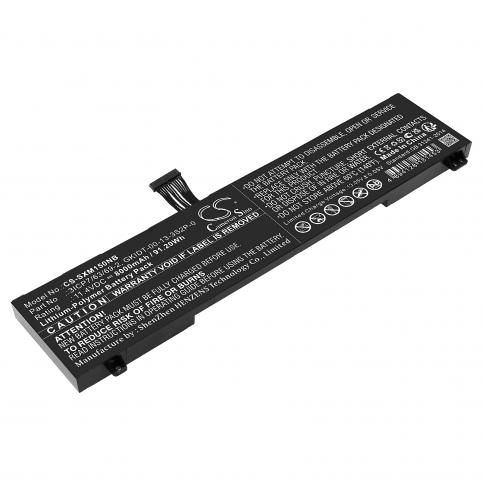 Batterie ordinateur portable schenker xmg fusion 15 xfu15l19