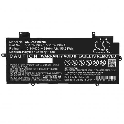 Batterie  lenovo 5b10w13974