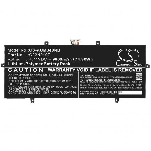 Batterie ordinateur portable asus zenbook 14 oled ux3402za km022w