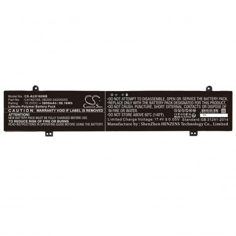Batterie asus rog flow x16 gv601rm