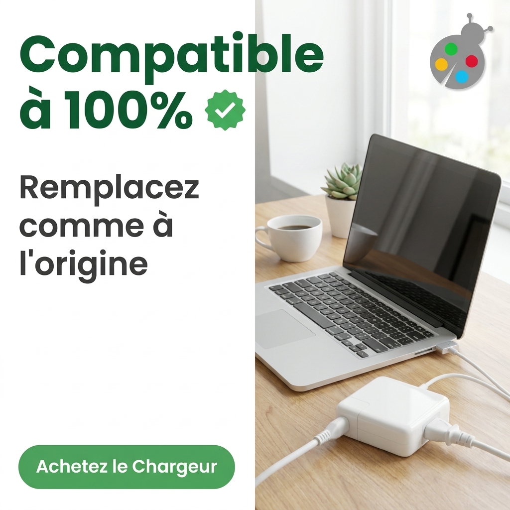 Chargeur   macbook pro 2015 13 inch a1502