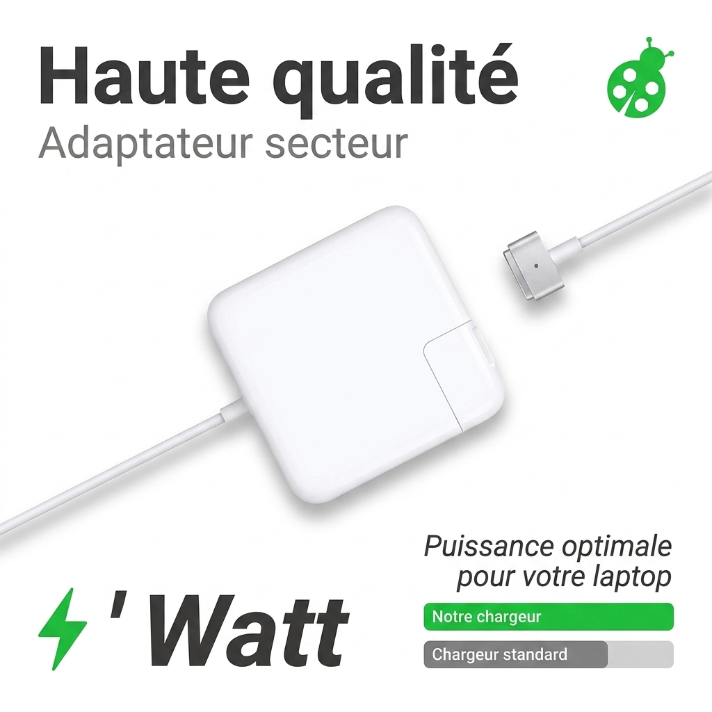 Chargeur   macbook pro retina a1398
