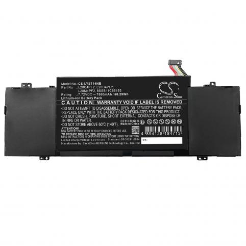 Batterie ordinateur portable lenovo yoga slim 7 carbon 14acn6 82l00026ph