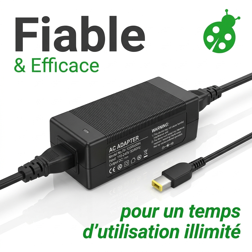 Chargeur ordinateur portable lenovo b50 70 80eu