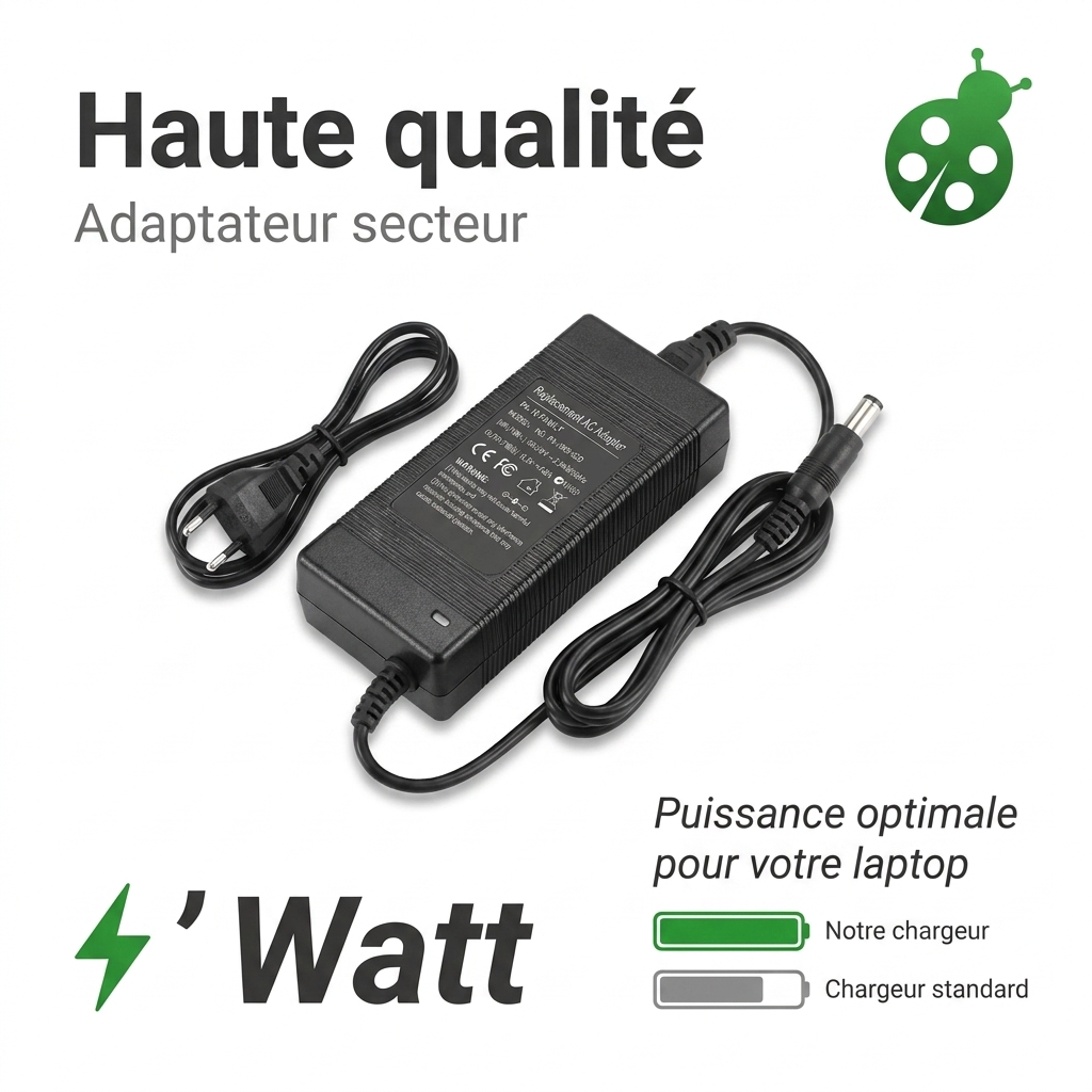 Chargeur ordinateur portable dell latitude 3550 0123