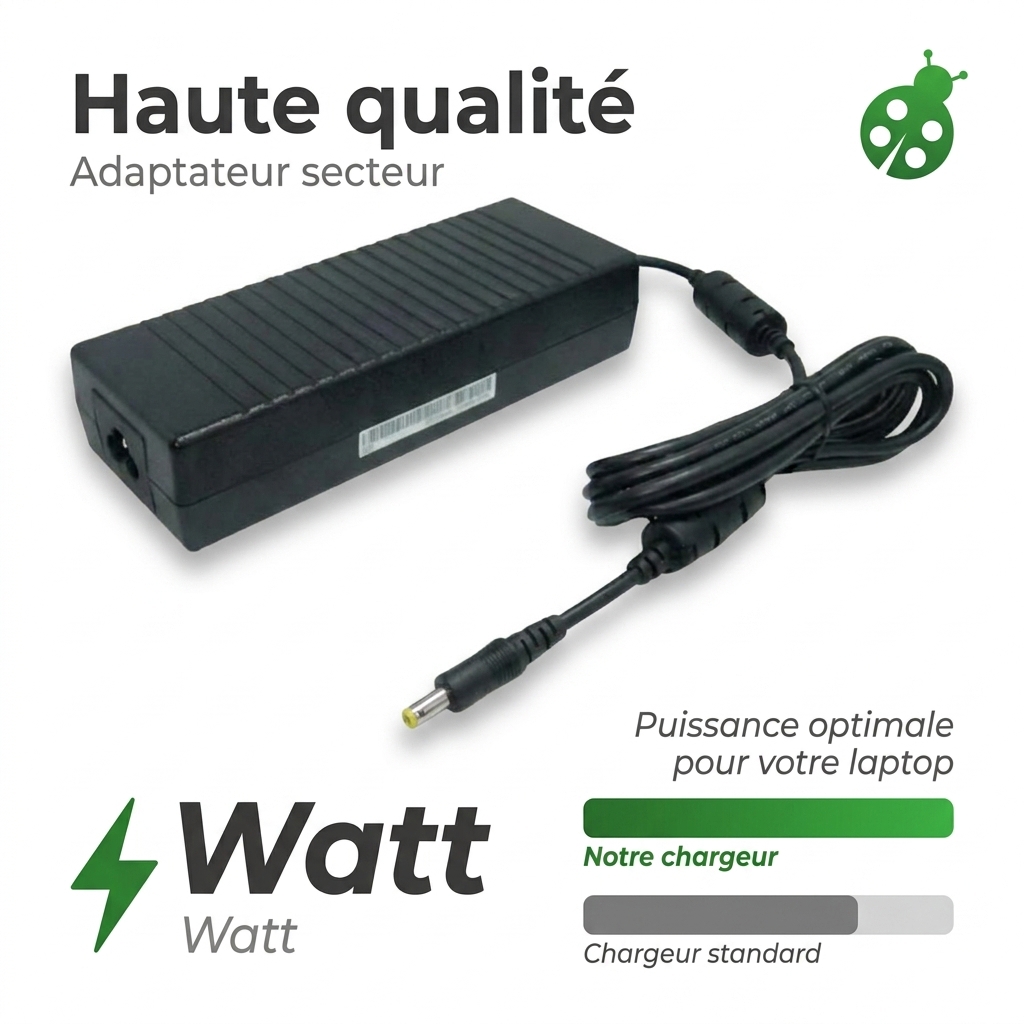 Chargeur ordinateur portable panasonic toughbook cf 53