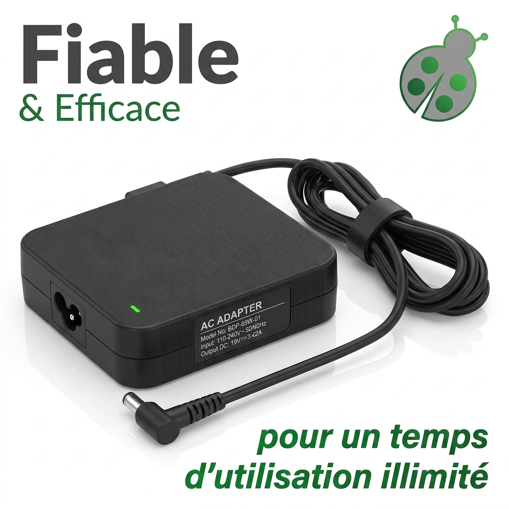 Chargeur ordinateur portable asus vivobook 17 k712ea bx296t
