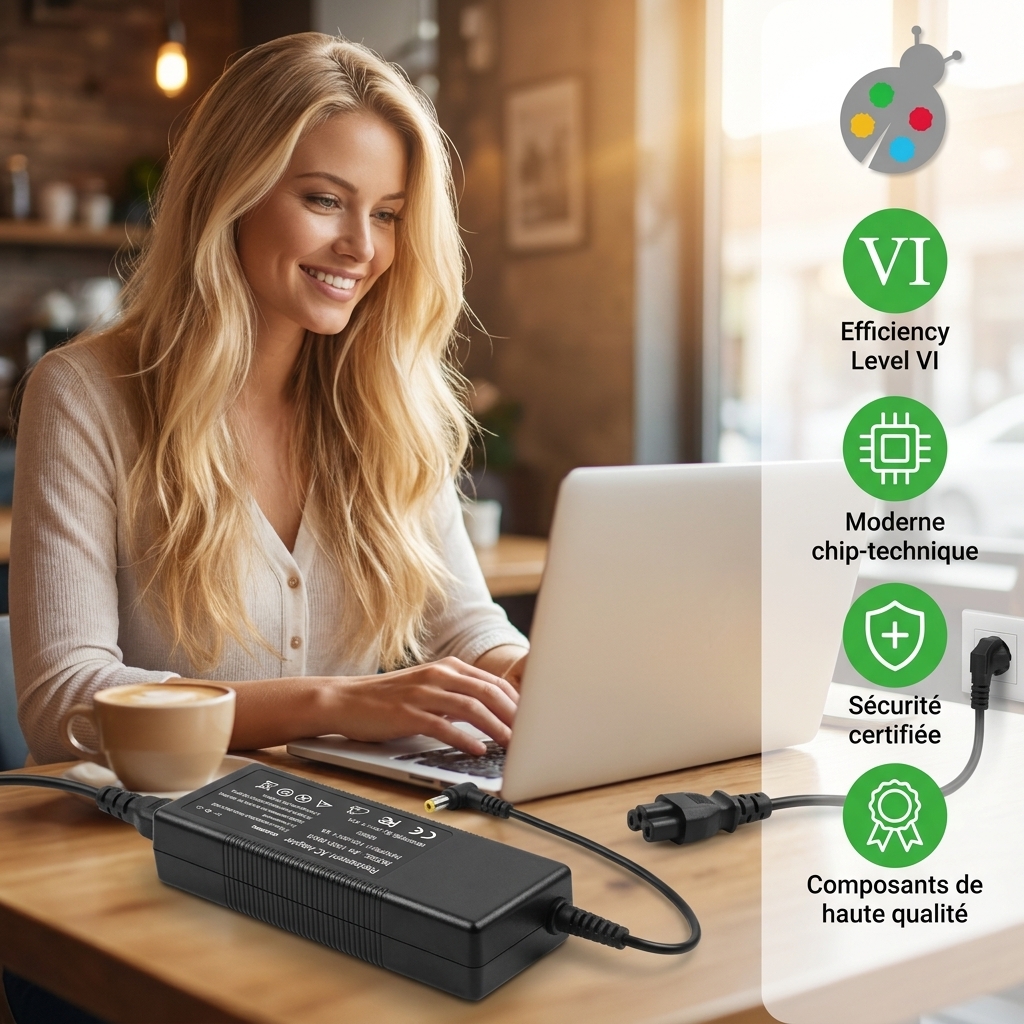 Chargeur ordinateur portable asus vivobook 17 r1700qa bx113w
