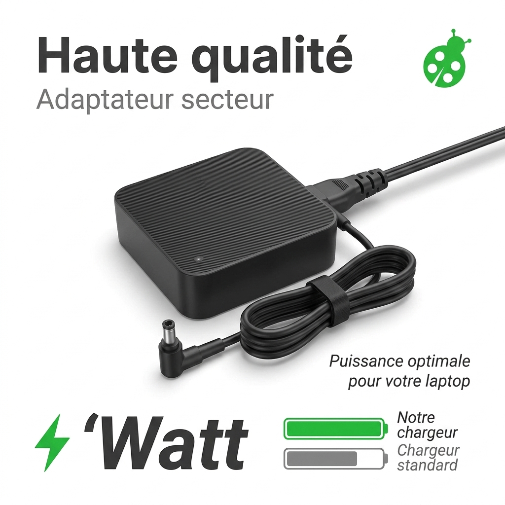 Chargeur ordinateur portable asus zenbook 15 ux534fac a8083t
