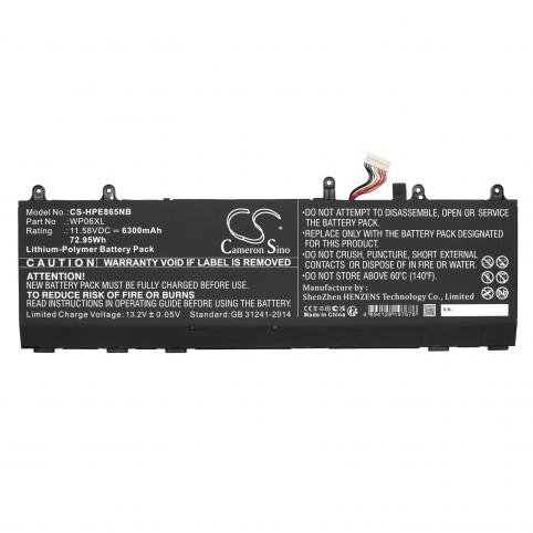 Batterie ordinateur portable hp elitebook 860 g9 6g8t3pa