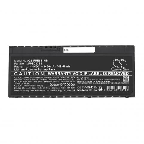 Batterie ordinateur portable fujitsu lifebook e548(vfy e5480m171snc)