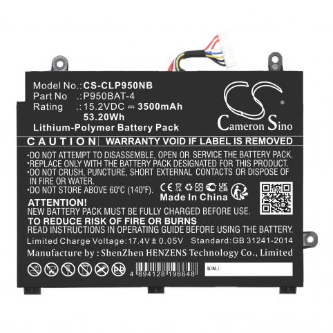 Batterie ordinateur portable clevo eurocom q6