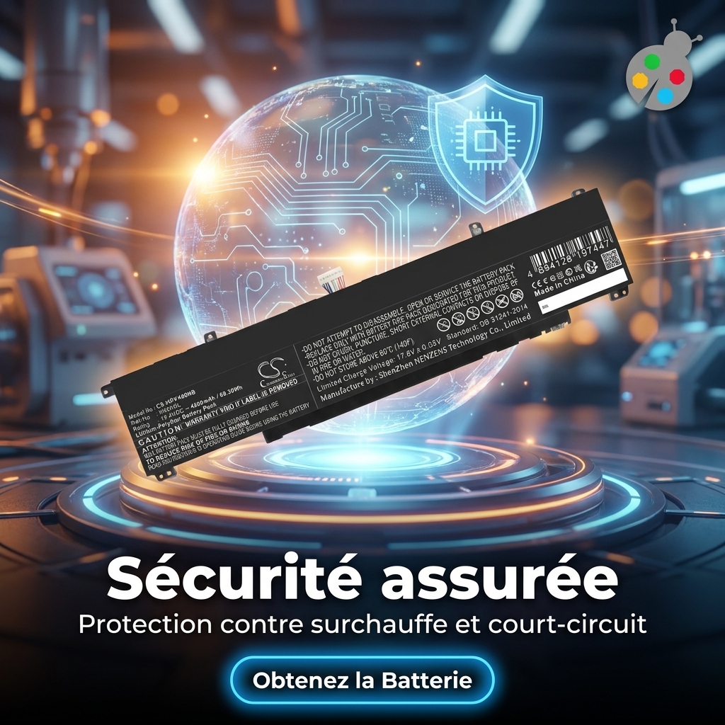 Batterie ordinateur portable hp omen 16 c0008ni