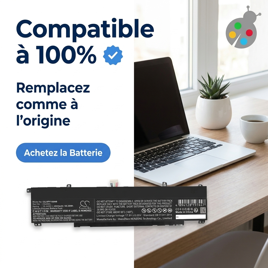 Batterie ordinateur portable hp omen 16 c0008ni