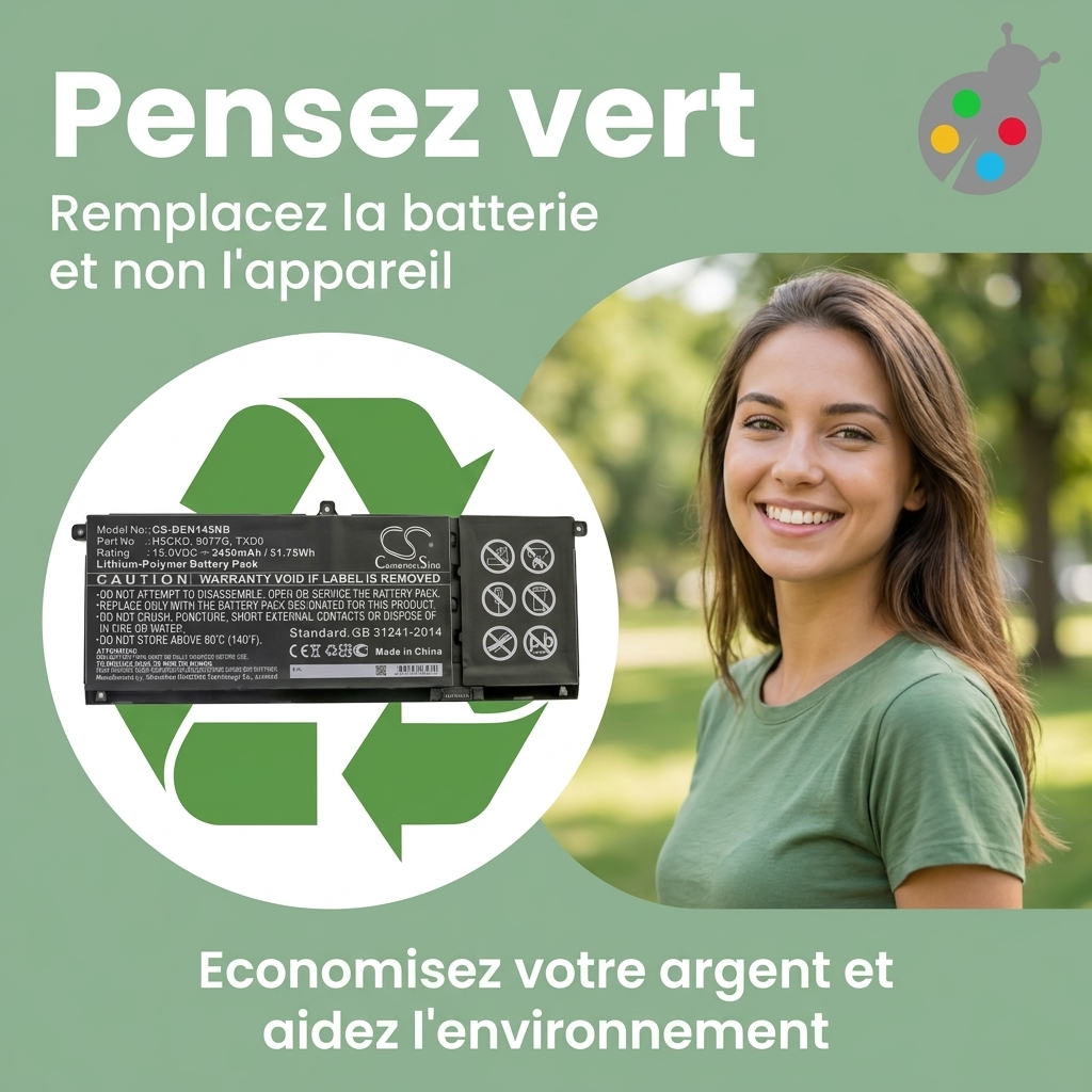 Batterie ordinateur portable dell inspiron p102f