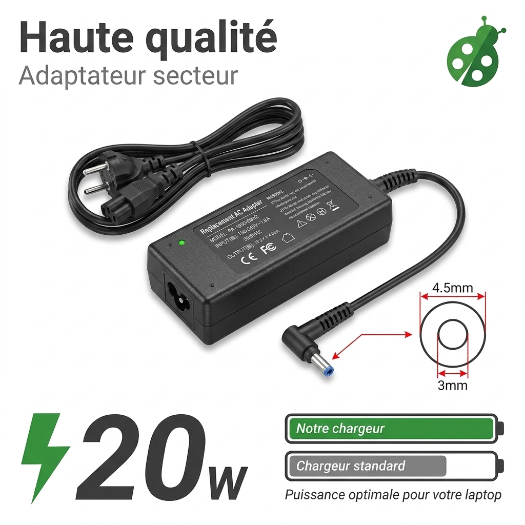 Chargeur ordinateur portable msi katana 17 b12vek 081de