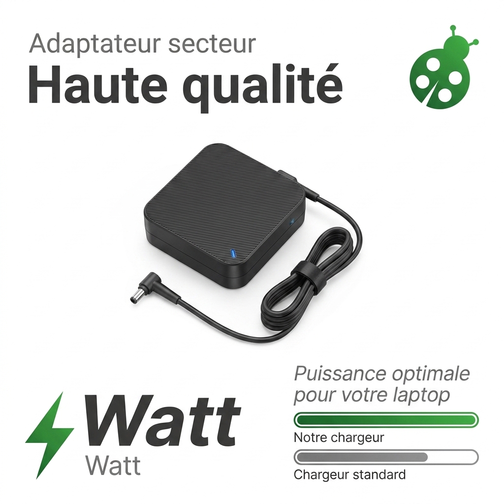 Chargeur ordinateur portable msi modern 14 b4mw 033xfr