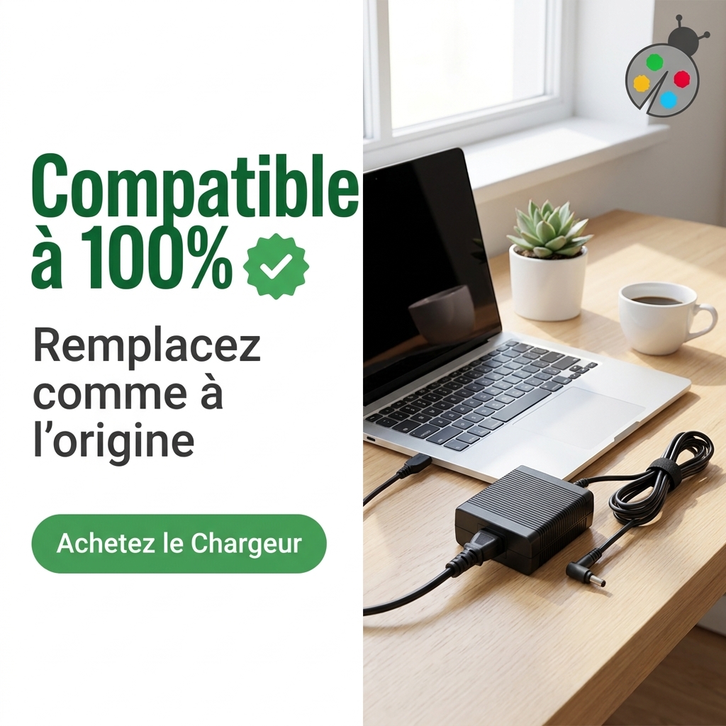 Chargeur ordinateur portable msi modern 14 b4mw 033xfr
