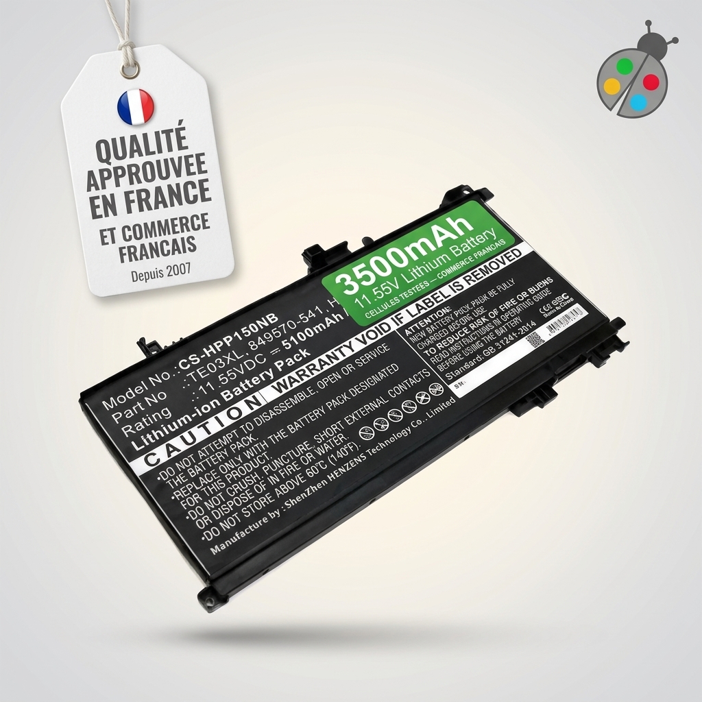 Batterie hp pavilion 15 bc017nf