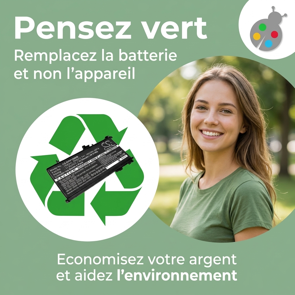 Batterie ordinateur portable hp pavilion 15 bc017nf