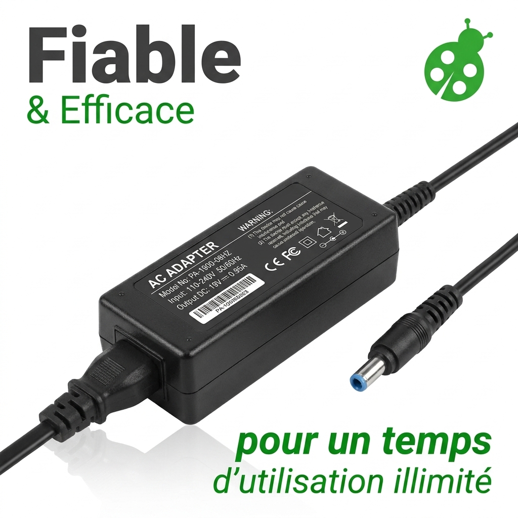 Chargeur ordinateur portable hp  pavilion power 15 cb024nf