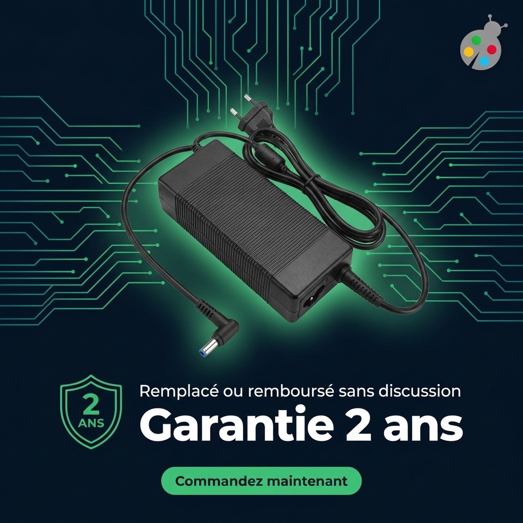 Chargeur ordinateur portable hp  pavilion power 15 cb024nf
