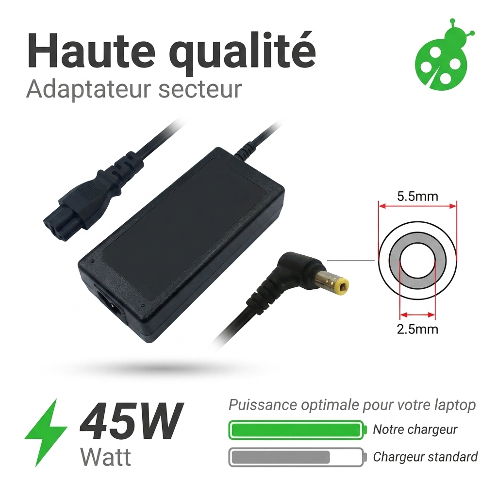 Chargeur asus vivobook r702ua bx632t