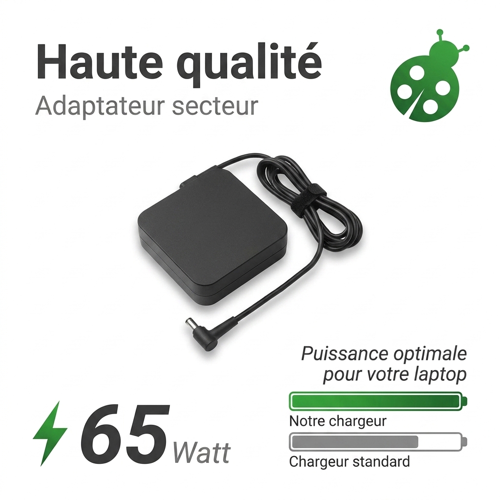 Chargeur ordinateur portable asus vivobook x1704va