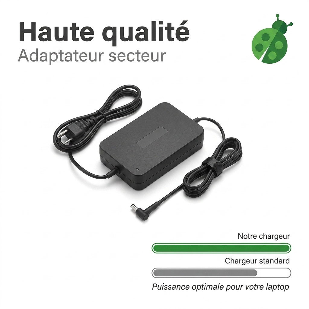 Chargeur ordinateur portable asus vivobook go 15 e1504fa l1284