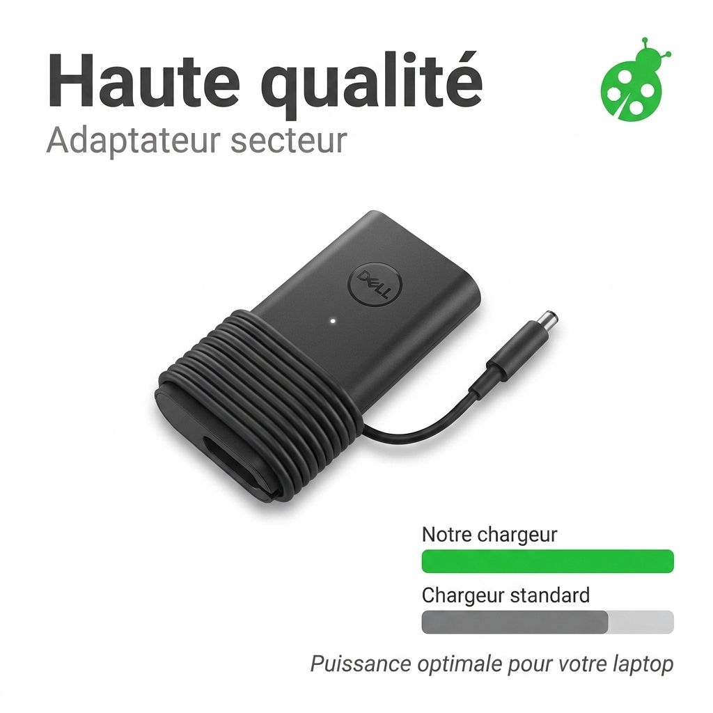 Chargeur ordinateur portable dell xps 17 9720