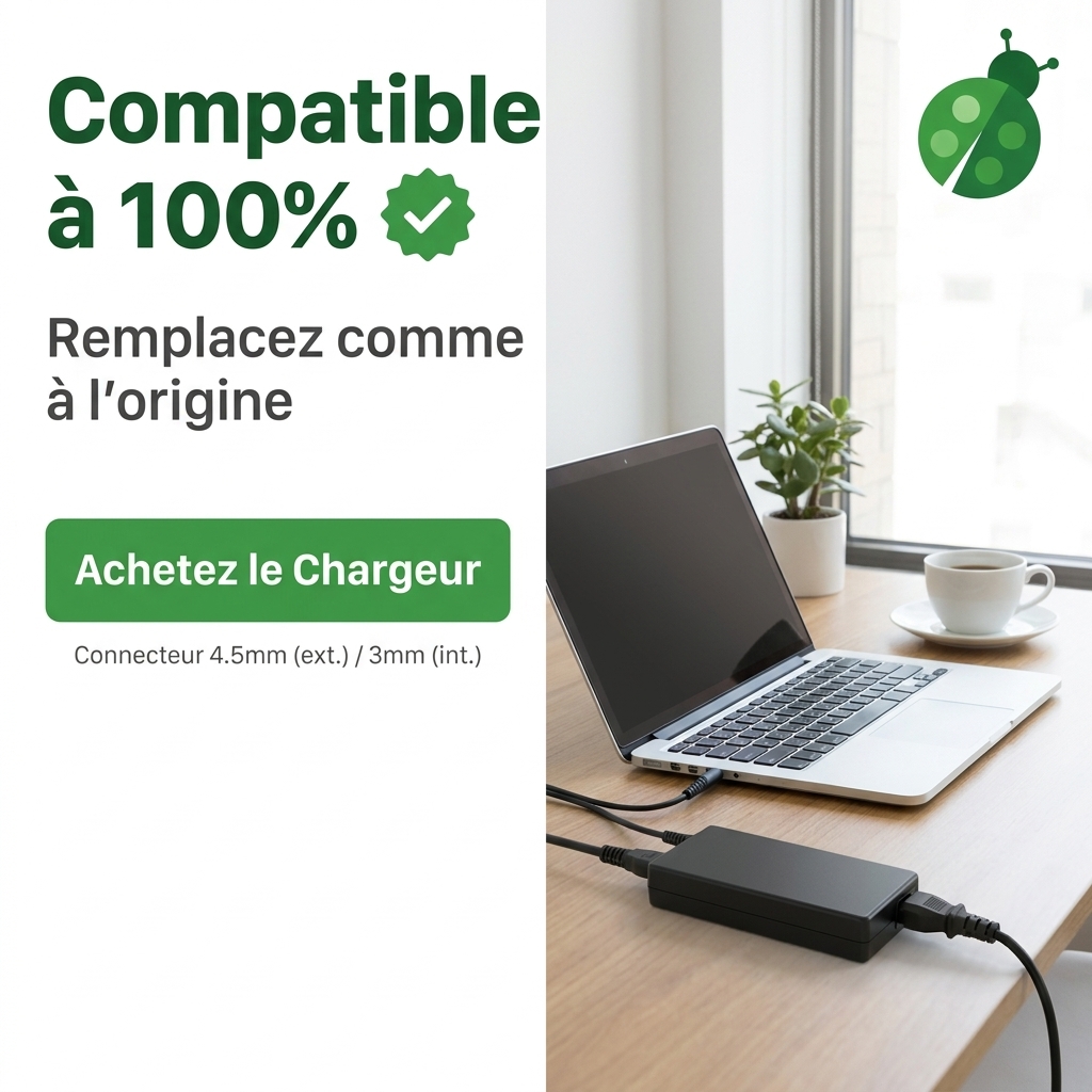 Chargeur ordinateur portable hp  probook 430 g2