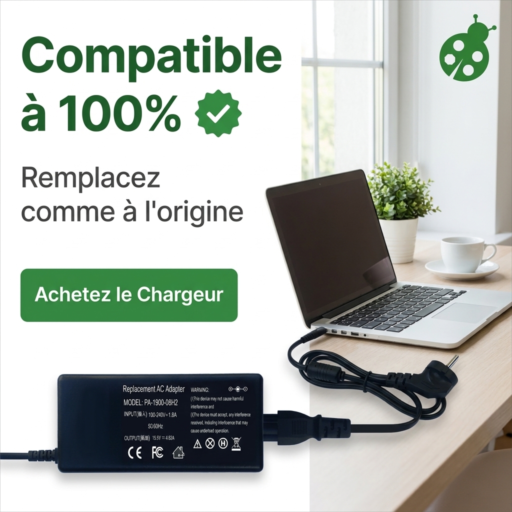Chargeur ordinateur portable hp  14 ep0052nf