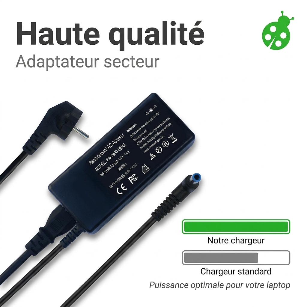 Chargeur ordinateur portable msi cyborg 15 a13ve 2092fr
